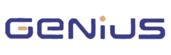 Logo de Genius, marca distribuida por Automaticas DS